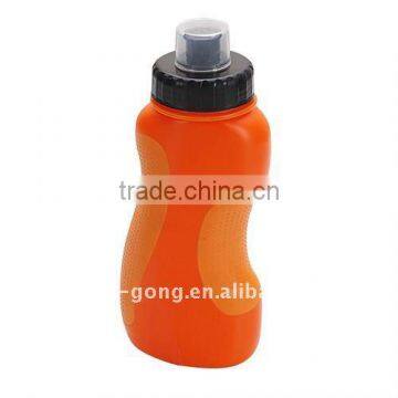 PE plastic promotion sport water bottle with lagging(BPA free)