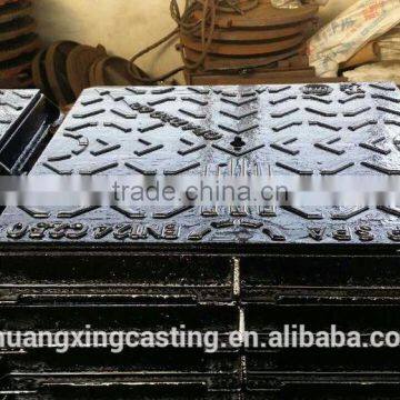 Ductile Iron Manhole Covers With Different Size and Type Cast Iron Heavy Duty Manhole Covers Sizes for Sale photo-2