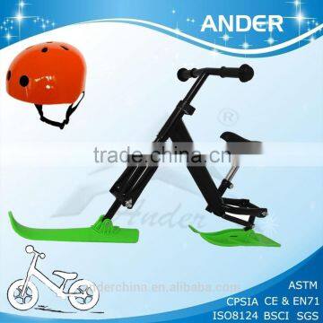 2 in 1 Ander Kid snow scooter with helmet(OEM/ODM)