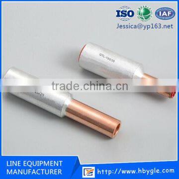 Aluminum- Copper Electric Connecting Tube / Aluminum Ferrule Connector
