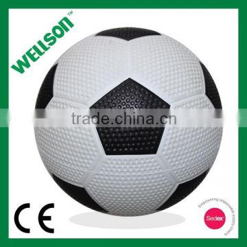 Golf surface rubber soccer ball