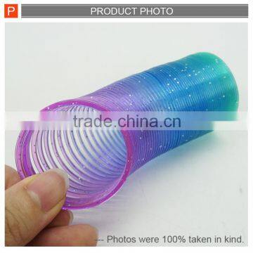 4.5cm Promotiontoys Rainbow Bouncing Spring Slinky Toys photo-2