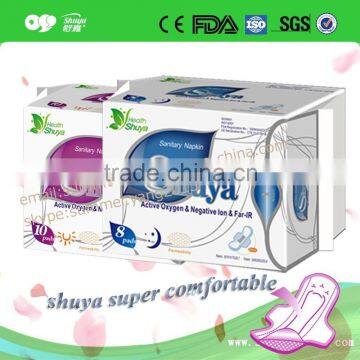 ultra thin daily used sexy sanitary napkin manufacturer in china