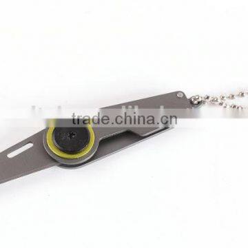 OEM outdoor multi tool pocket knife with keyring