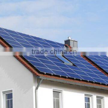 Roof Mounting On-Grid 2kw solar panel kits for home grid system grid inverter tie