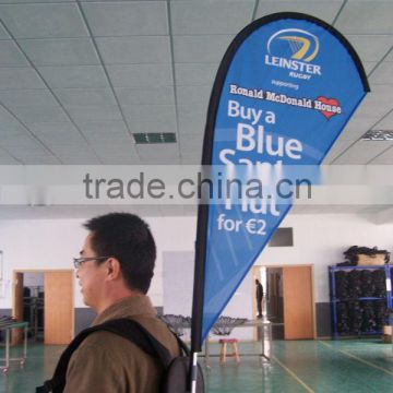 advertising backpack banner frame//Same backpack for 4 flag shapes