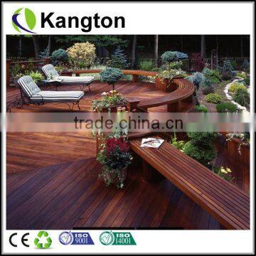 Wood plastic outdoor flooring