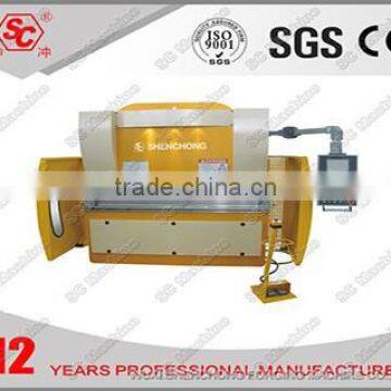 stainless sheet metal processing hydraulic CNC press brake ,shenchong bending machine