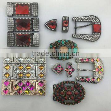 Brand fashion rhinestone cowgirl western belt buckle factory