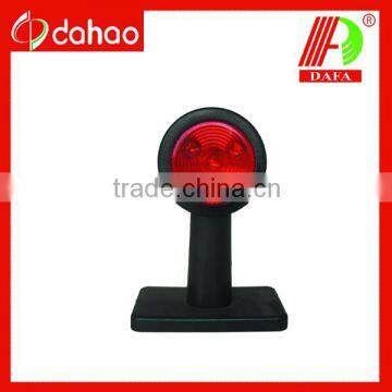 12V LED Side Marker Light with red and white lens