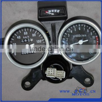 SCL-2012040543 CG mechanical motorcycle speedometer, motorcycle digital meters with 3 wire electrical tachometer