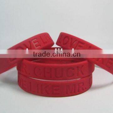 Fashion Silicone Bracelet Cheap Rubber Wristband photo-2