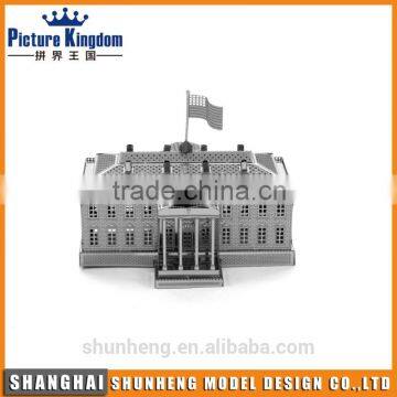 Souvenir jigsaw gift White House 3d building educational puzzle diy gift