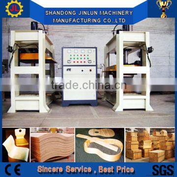 wood bend press machine / curve plywood hot press machine