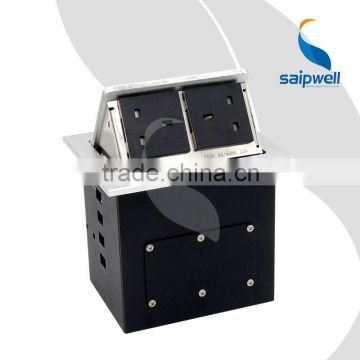 Saipwell Waterproof Socket Flat Push Type Ground Socket