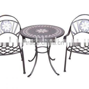 metal garden mosaic furniture