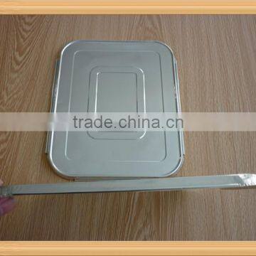 Rectangular Disposable Catering Aluminum Foil Container Lid photo-5
