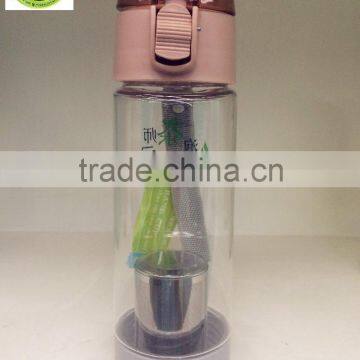 650ml Tea Infuser Filter Drinking Water bottle