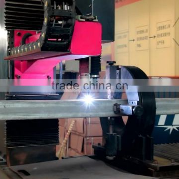 china high quality automatic cnc square pipe plasma cutting machine