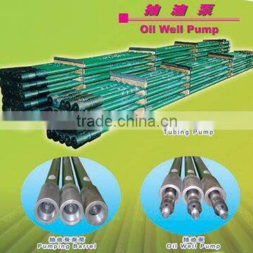 Oilfield subsurface tubing pump Well drilling pump with valve seat and ball
