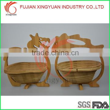 Bamboo Basket Handmade for Fruit