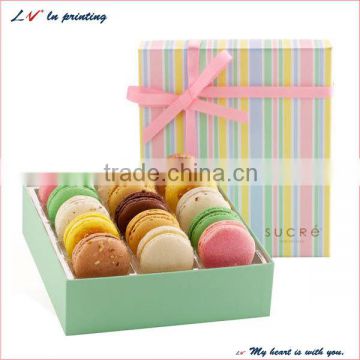 hot sale gift boxes macaron made in shanghai