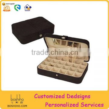 LeatherJewelry Storage Box with 24 Sections