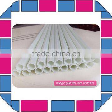 Hexagon Pultrusion hollow glass fiber tube