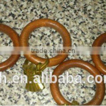 35MM Deco Window Wooden Curtain Pole Rings