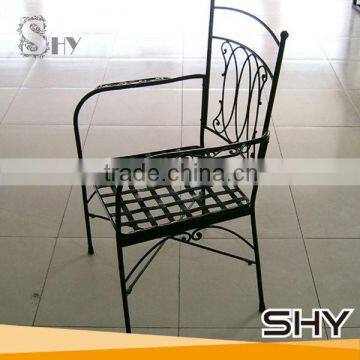 cheap outdoor/indoor antique metal chairs for garden home