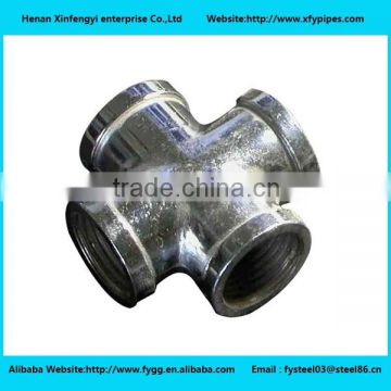 High Quality ASME B16.9 welded cross tee fitting in China