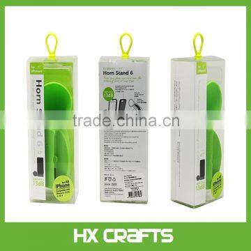 Portable Silicone Horn Stand Acoustic Amplifier, Horn Speaker and Volume Booster, Silicone Loudspeaker Stand photo-5