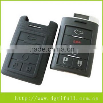 Remote silicone waterproof key case for Cadillac