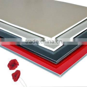 4mm aluminum plastic composite panel facade for building facade construction