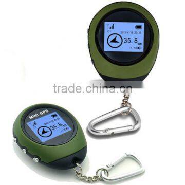 PG03 Mini GPS Receiver Navigation Handheld Location Finder USB Rechargeable with Compass for Outdoor Sport Travel