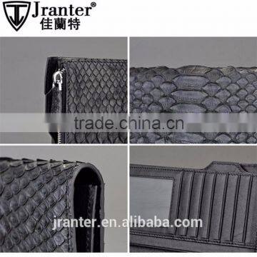 Customize Handmade Real Python Snakeskin Business Credit Card Wallet photo-3