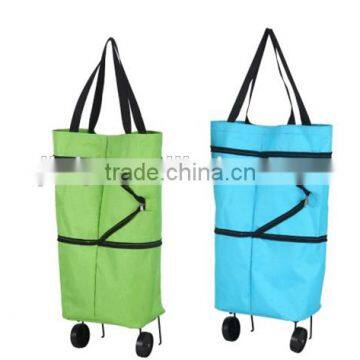 Shopping Foldable trolley Bag with Wheels