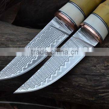 Doshower Tool Cutter With Chef Knife Set of Damascus Steel Hunting Knife