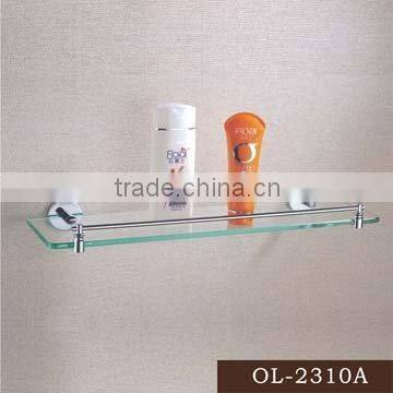 Bathroom Accessories-Single glass shelf