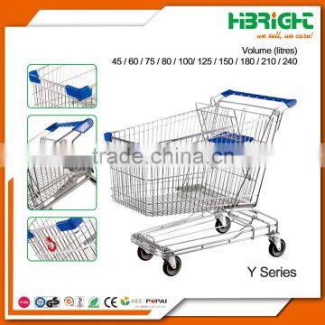 Supermarket Retail Trolley Grocery Shopping Cart