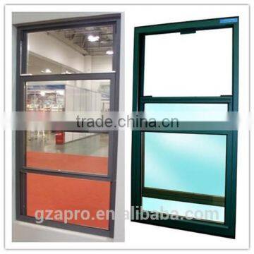 Standard bathroom window size aluminium profile for windows and door