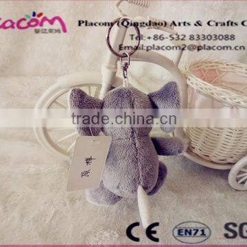 New Desig Lovely Fashion Customize Promotional Gifts and Holiday Gifts Wholesale Plush Keychains Elephant photo-3