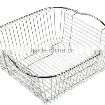 Stainless Steel Organized Living Simple Basket