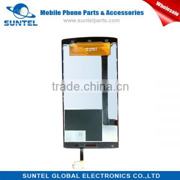 Negro en stock original TOUCH 310-V5193A-C00 and lcd FPC-KLD5502A-V1pantalla tactil Digitizer LCD para logic x5.5