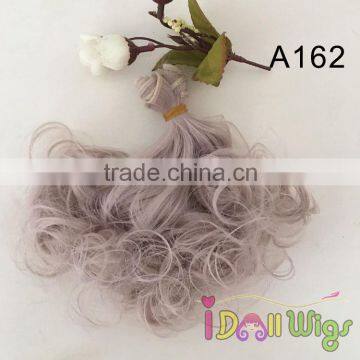 Cheap Synthetic Jerry Curly Hair Extensions for BJD SD Blythe Dolls no Shedding photo-3