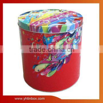 large promotion cookie tin box