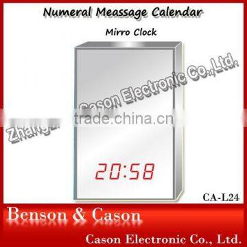 Cason LED clock mirror clock