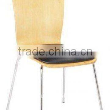 Classic Wood Chair With Leather(A-175B)