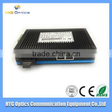 10/100M 1F 2E Industrial Fiber Media Converter