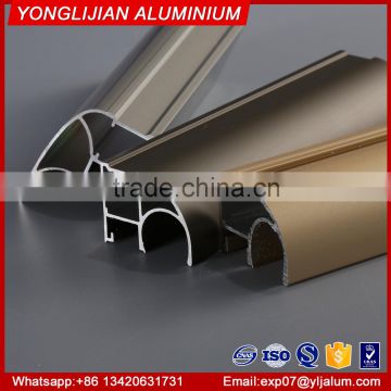 Aluminum door handle for closet door